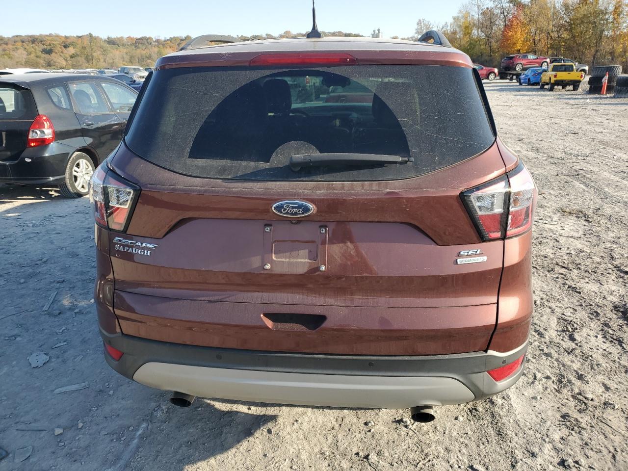 2018 Ford Escape Sel VIN: 1FMCU0HD4JUB72787 Lot: 91453035