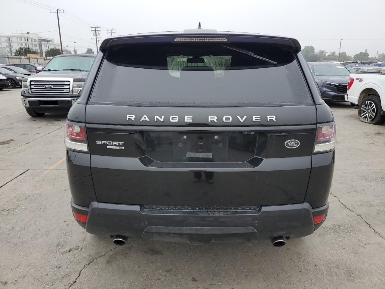 2016 Land Rover Range Rover Sport Se VIN: SALWG2PF7GA593509 Lot: 92637675