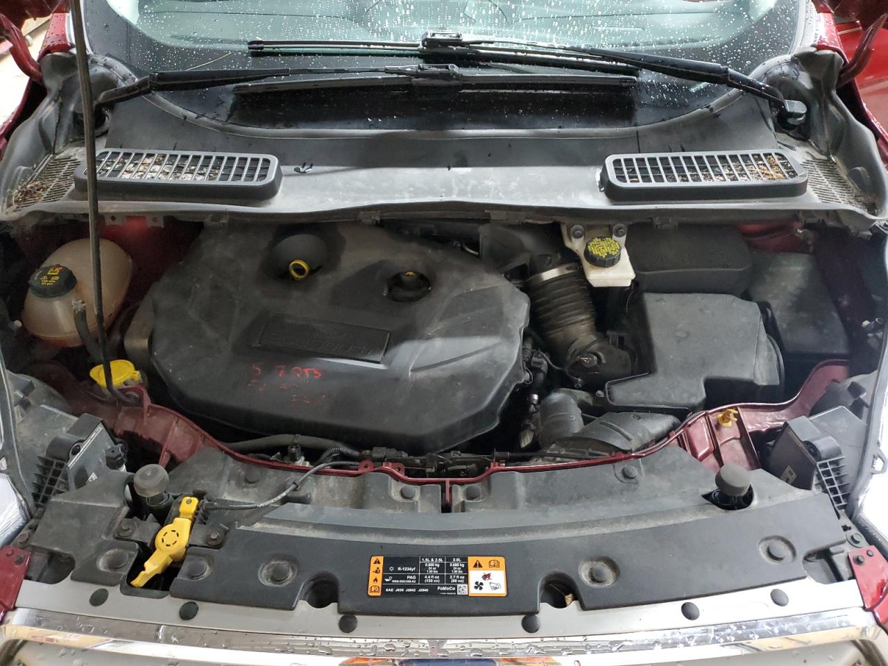 2017 Ford Escape Titanium VIN: 1FMCU9J95HUA92838 Lot: 92646335