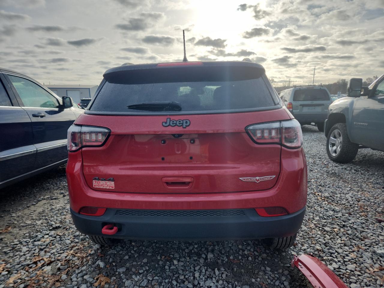 2018 Jeep Compass Trailhawk VIN: 3C4NJDDB0JT501481 Lot: 93067275