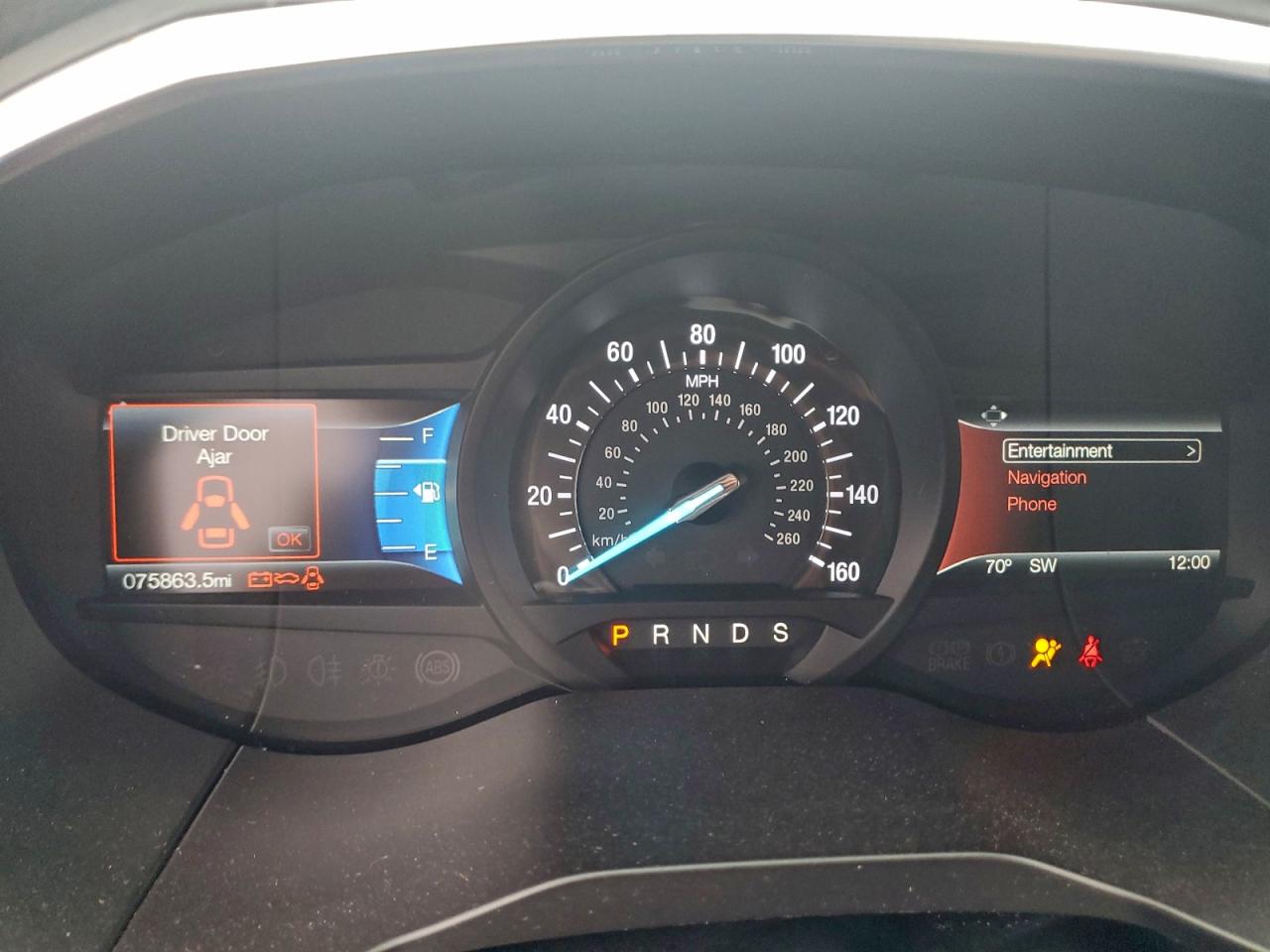 2017 Ford Edge Titanium VIN: 2FMPK4K87HBC01368 Lot: 93845575