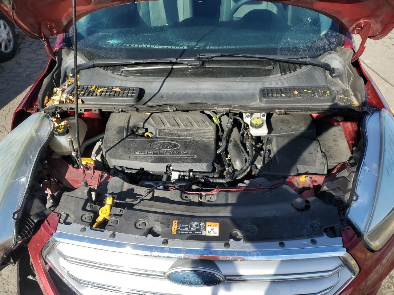 2017 Ford Escape Se VIN: 1FMCU0GD8HUB14497 Lot: 93377955