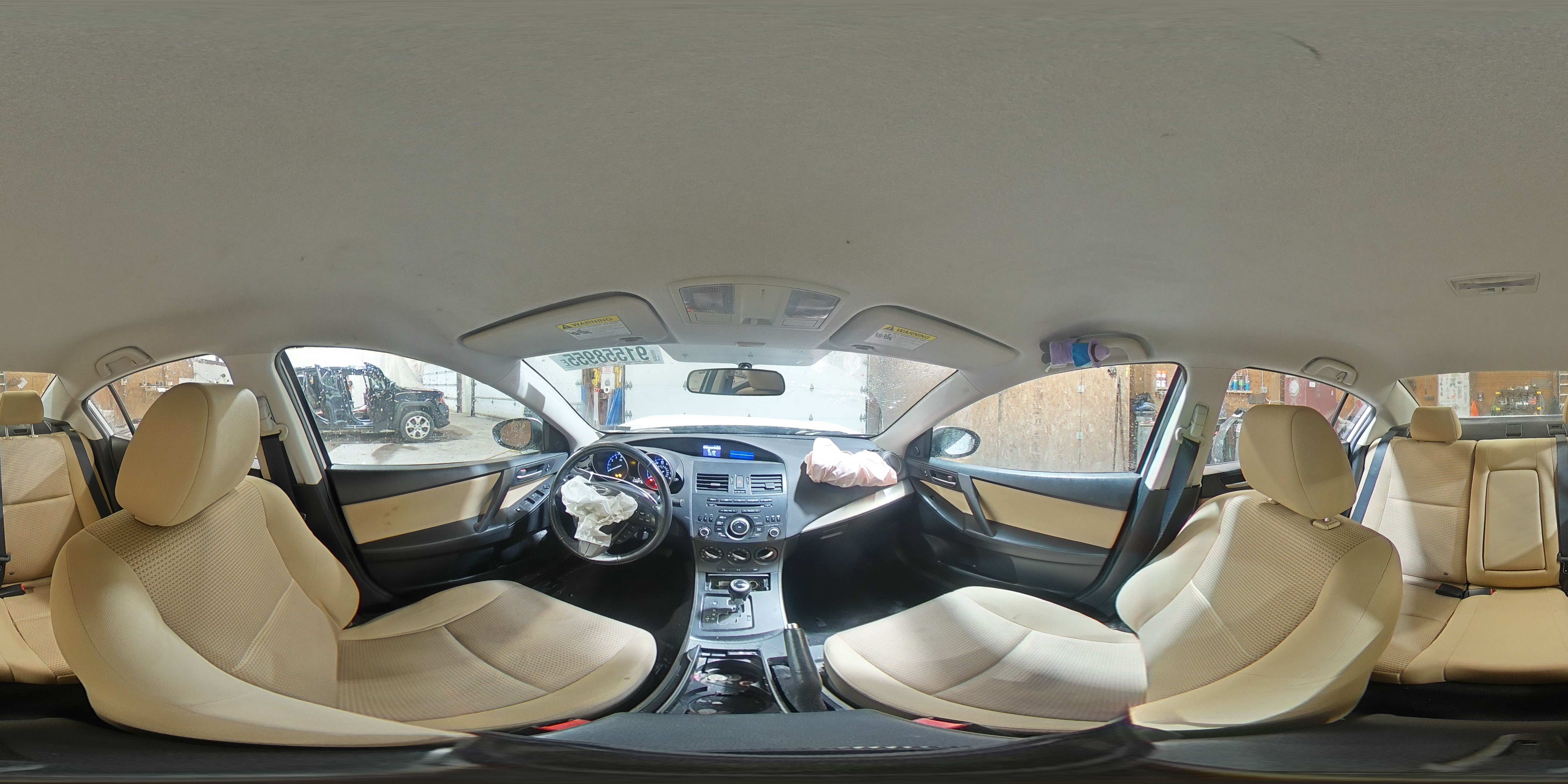 2012 Mazda 3 I VIN: JM1BL1V83C1543314 Lot: 91558955