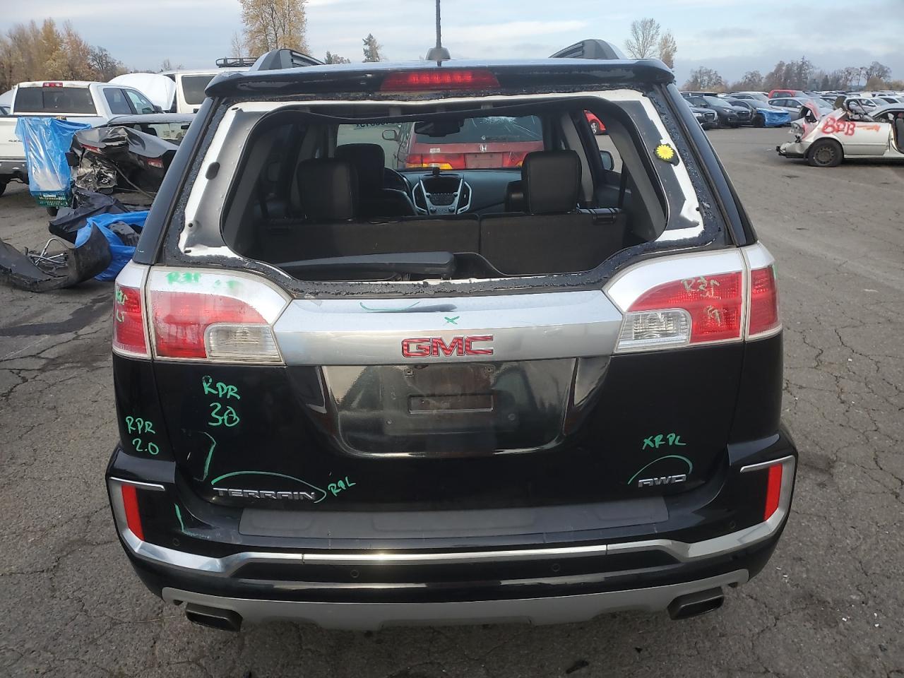 2016 GMC Terrain Denali VIN: 2GKFLVE34G6261655 Lot: 93403315