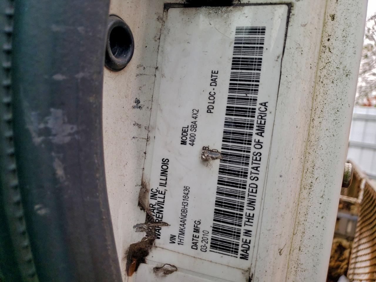 2011 International 4000 4400 VIN: 1HTMKAAN0BH316436 Lot: 93268505