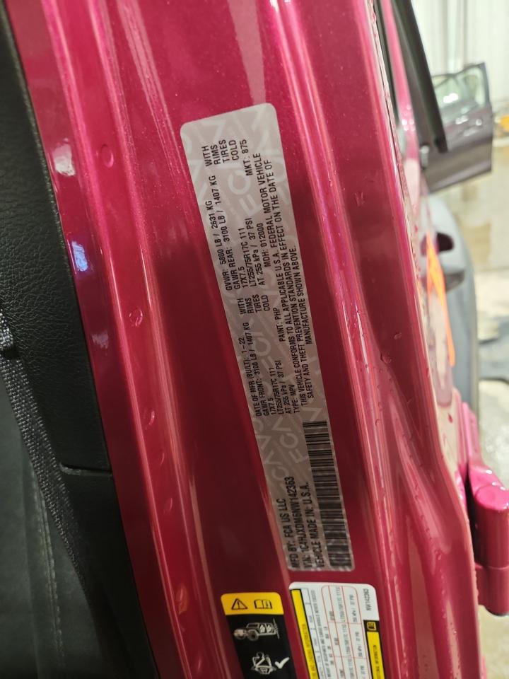 2022 Jeep Wrangler Unlimited Sport VIN: 1C4HJXDM6NW142363 Lot: 92296445