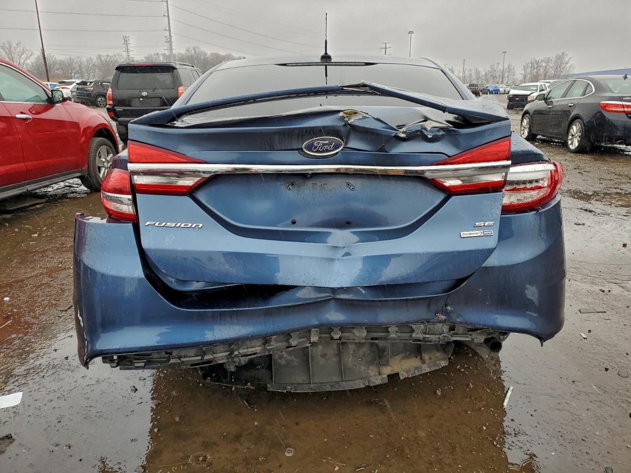 2018 Ford Fusion Se VIN: 3FA6P0T95JR152380 Lot: 93249825