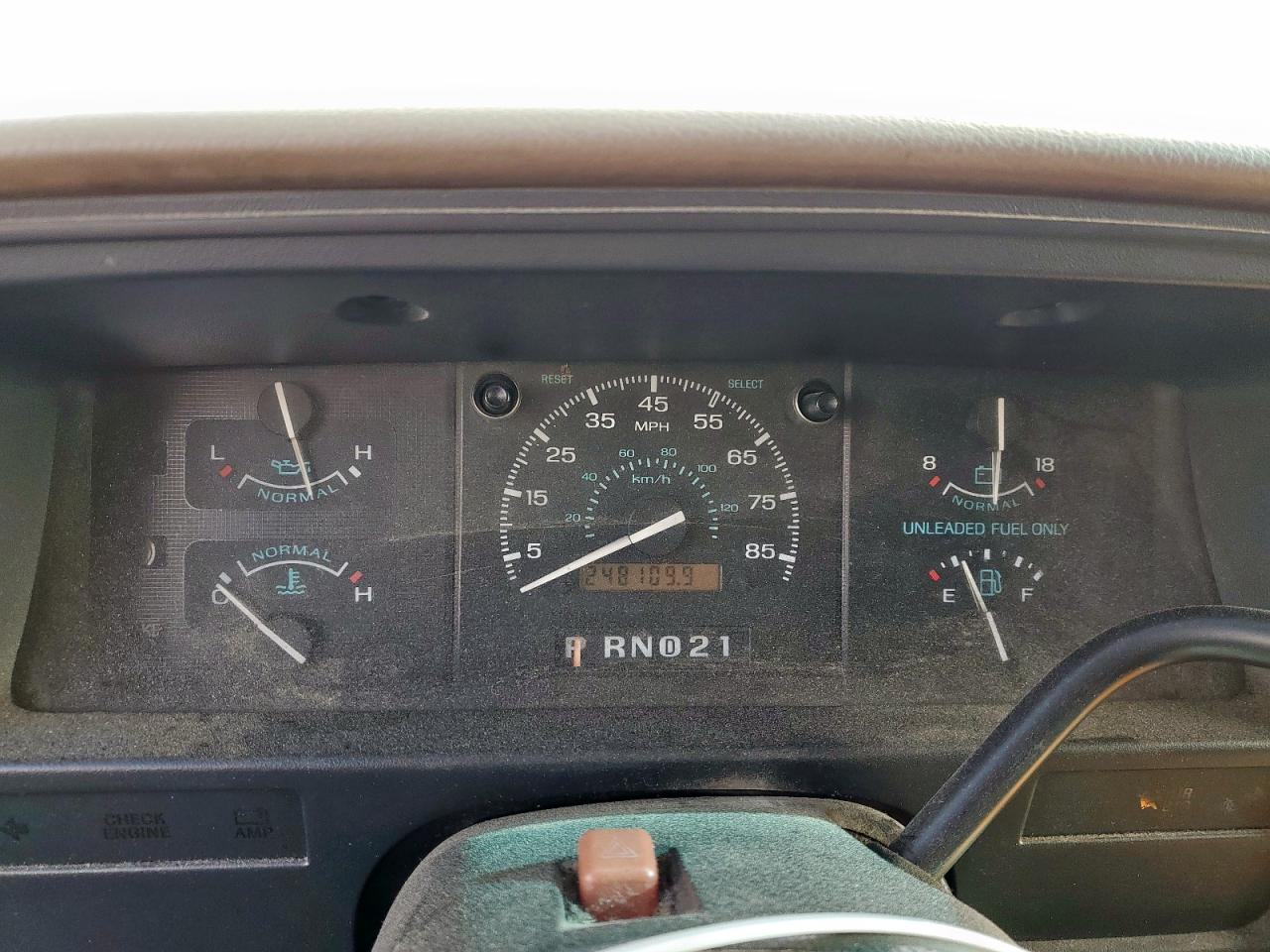 1996 Ford Econoline E250 Van VIN: 1FDFE24H0THA19205 Lot: 93256405