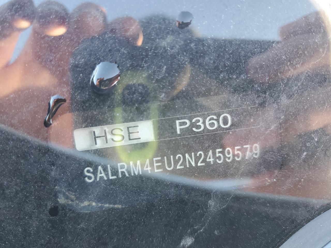 2022 Land Rover Discovery Hse R-Dynamic VIN: SALRM4EU2N2459579 Lot: 93697785