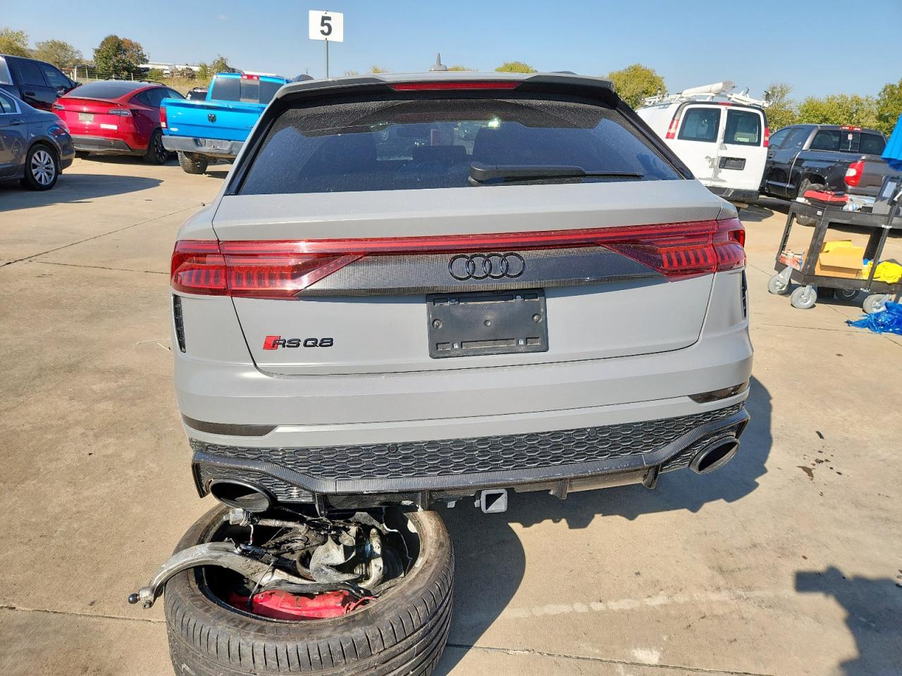 2022 Audi Rs Q8 VIN: WU1ARBF14ND008398 Lot: 91476045