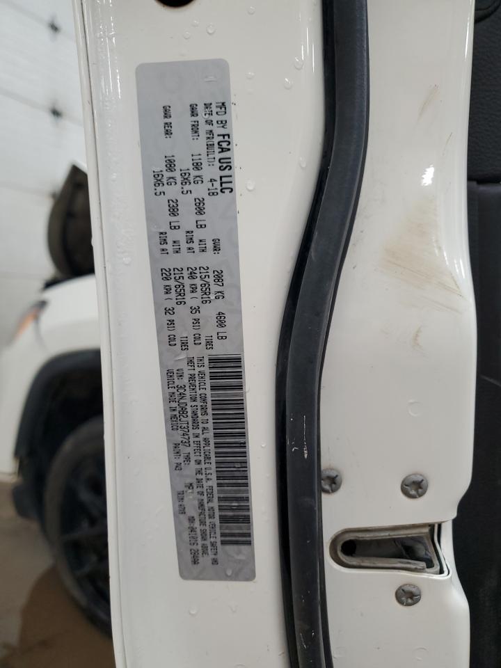 2018 Jeep Compass Sport VIN: 3C4NJDAB2JT374737 Lot: 93079115