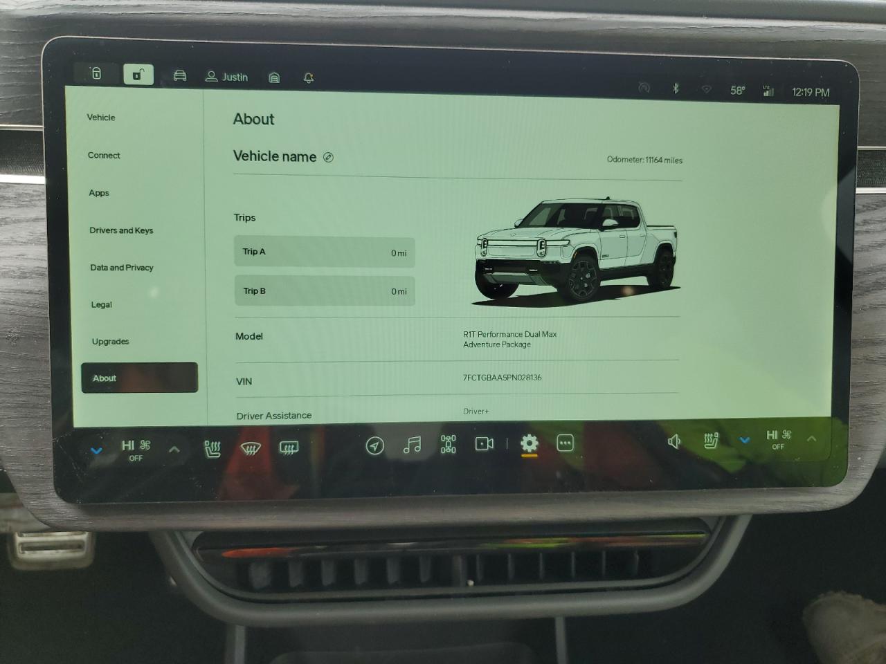 2023 Rivian R1T Adventure VIN: 7FCTGBAA5PN028136 Lot: 91627385