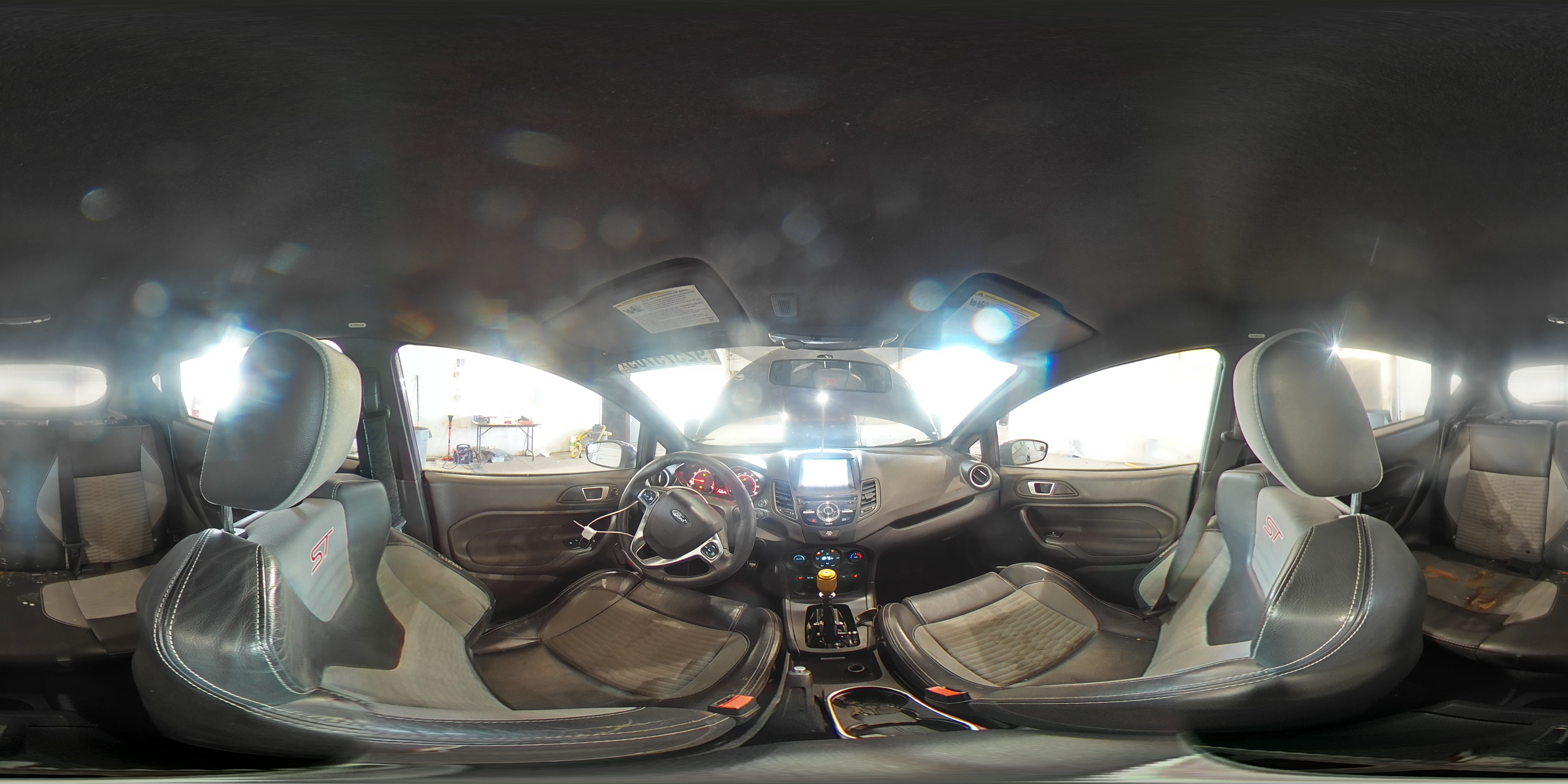 2016 Ford Fiesta St VIN: 3FADP4GX8GM190621 Lot: 92575705