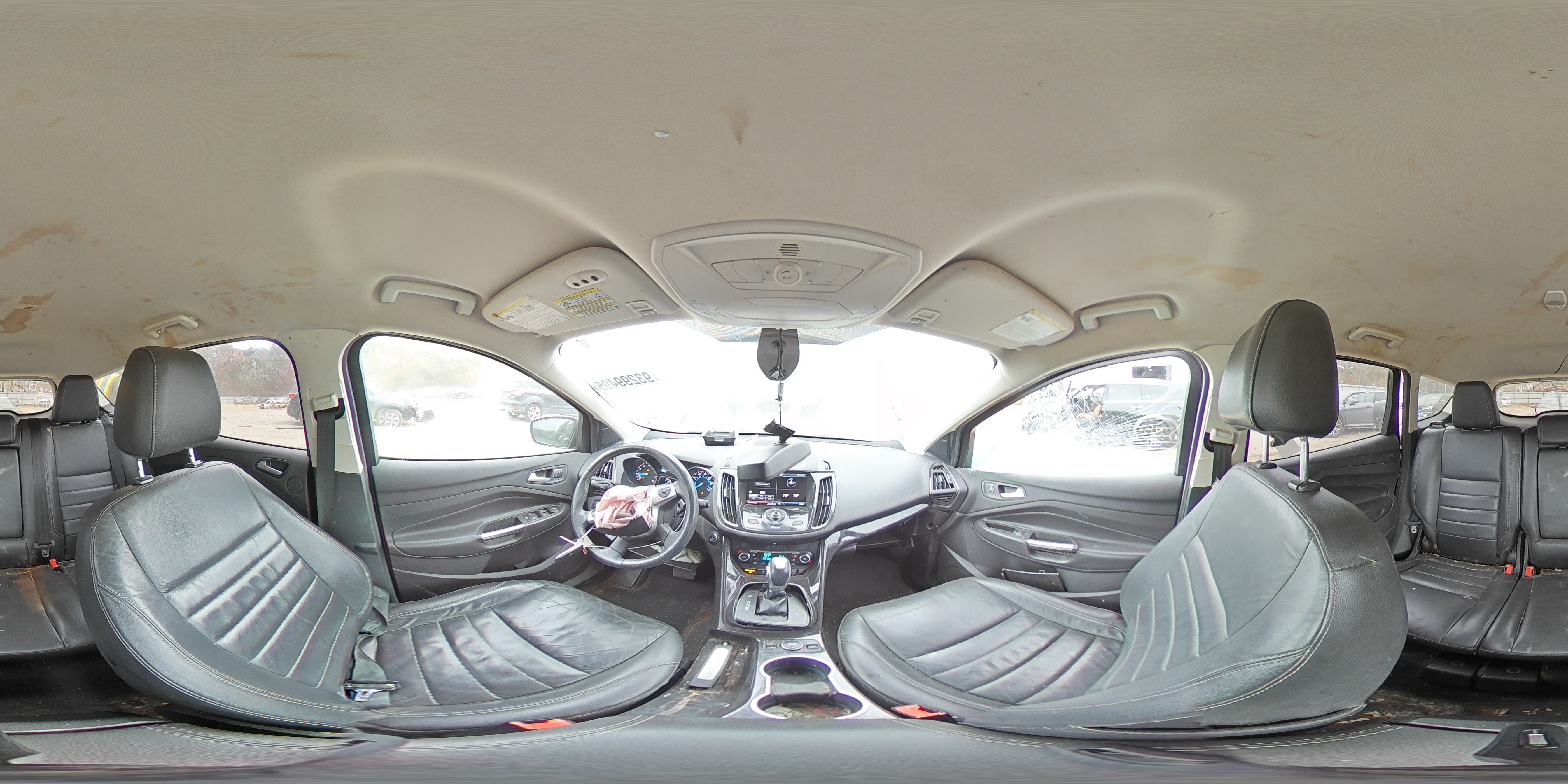 2015 Ford Escape Titanium VIN: 1FMCU0J91FUB59735 Lot: 93299495