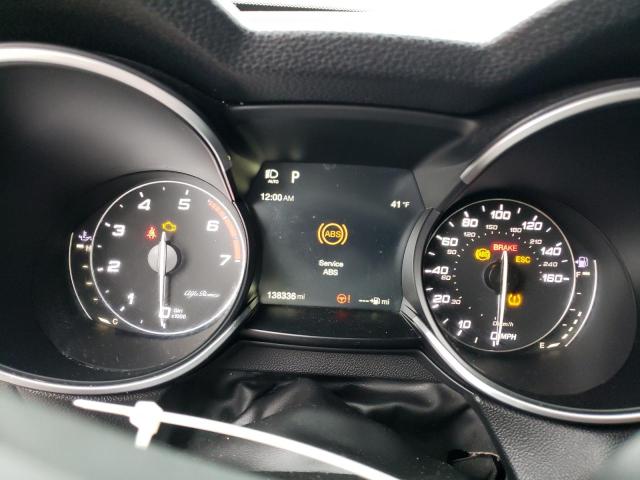  ALFA ROMEO STELVIO 2018 Чорний