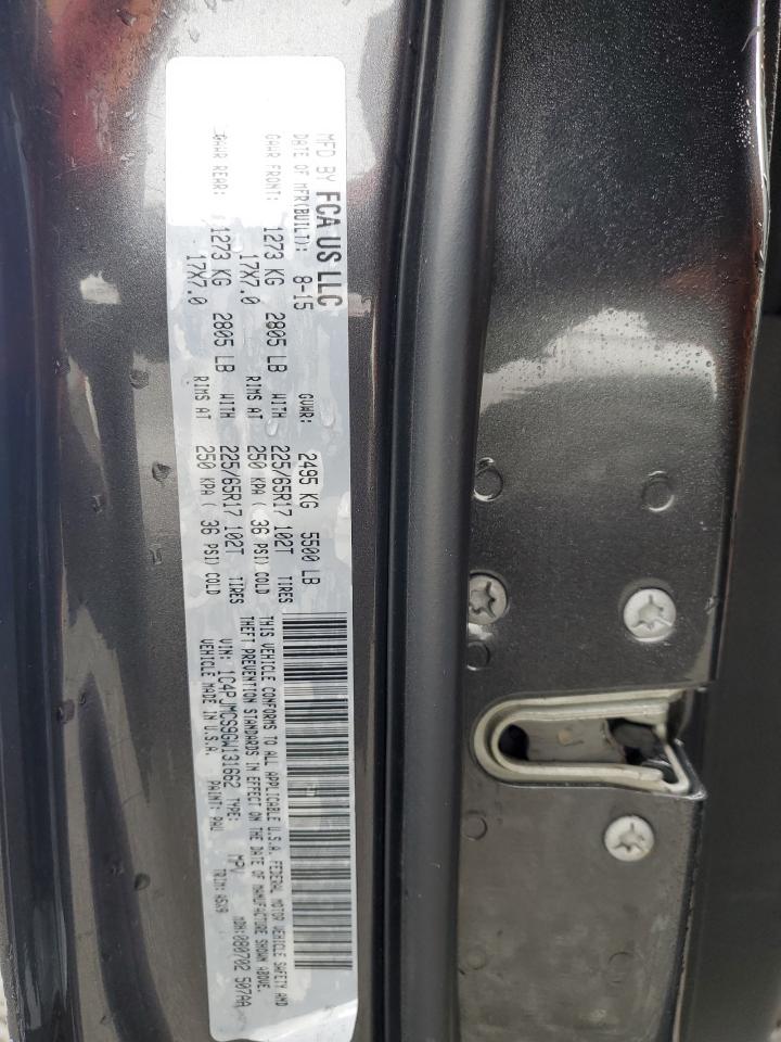 2016 Jeep Cherokee Latitude VIN: 1C4PJMCS9GW131662 Lot: 93565735