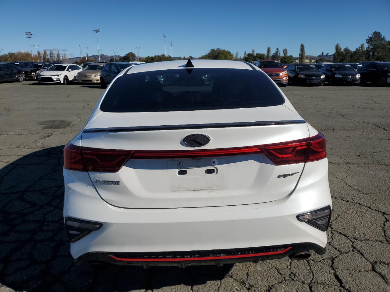 2020 Kia Forte Gt VIN: 3KPF44AC4LE227878 Lot: 93447895