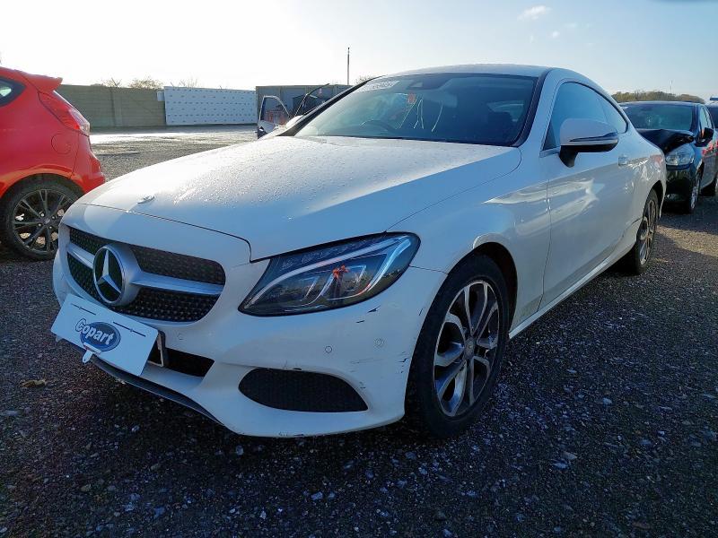 2016 MERCEDES-BENZ C CLASS C300 SPORT 2DR AUTO for sale at Copart YORK