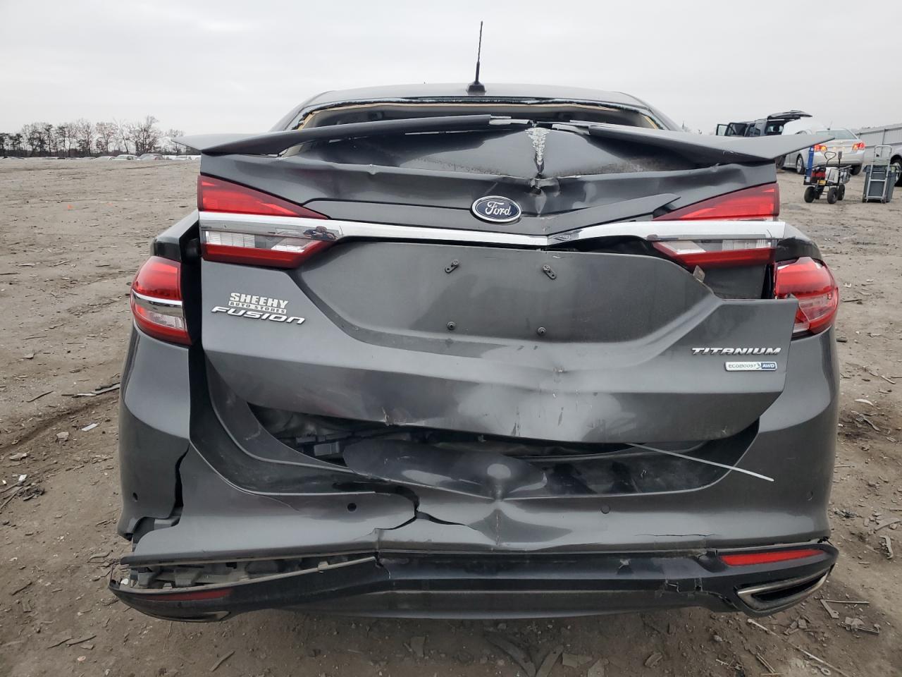 2017 Ford Fusion Titanium VIN: 3FA6P0D96HR231503 Lot: 93645665