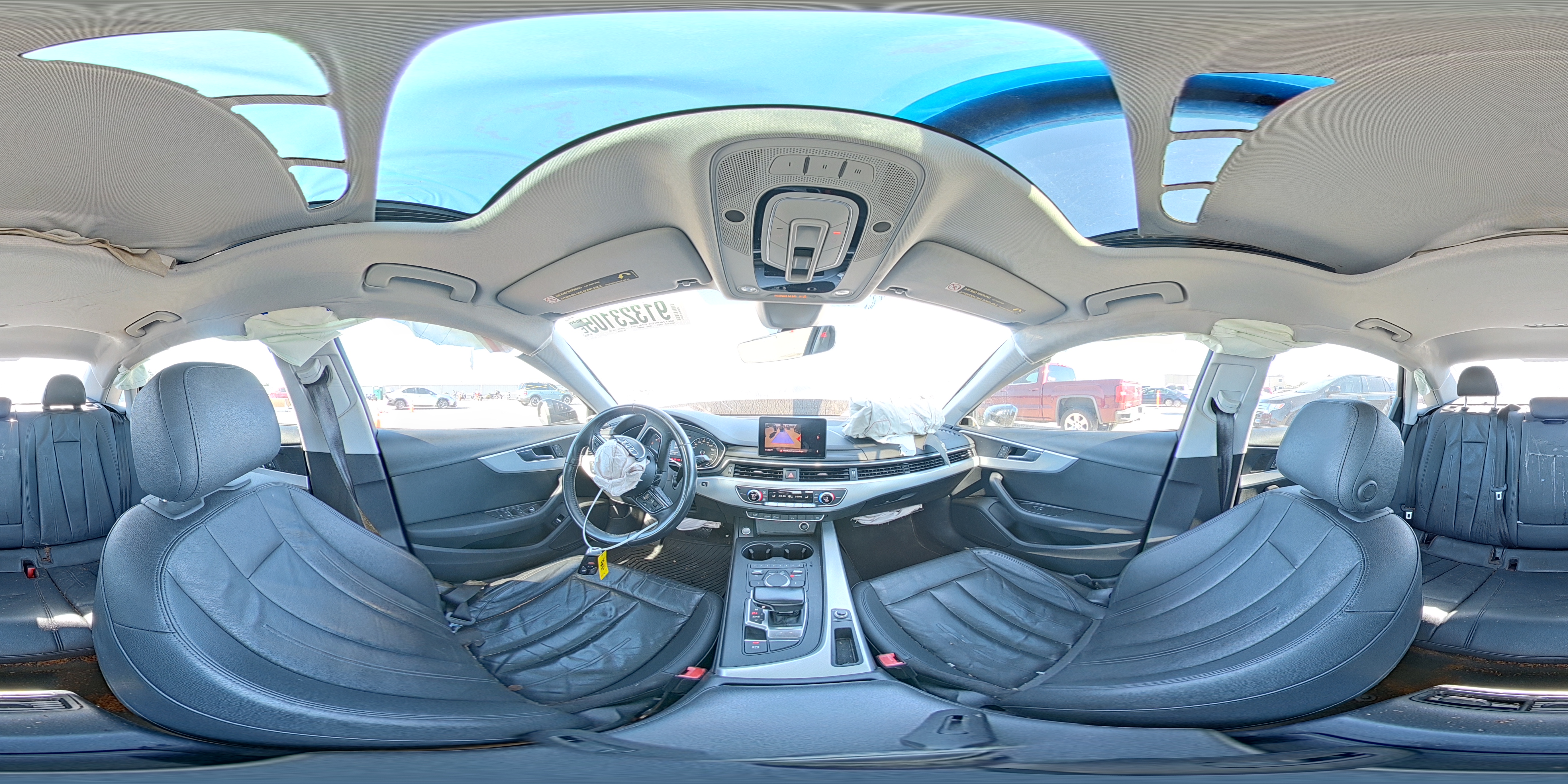 2017 Audi A4 Premium VIN: WAUGNAF42HN018608 Lot: 91323105