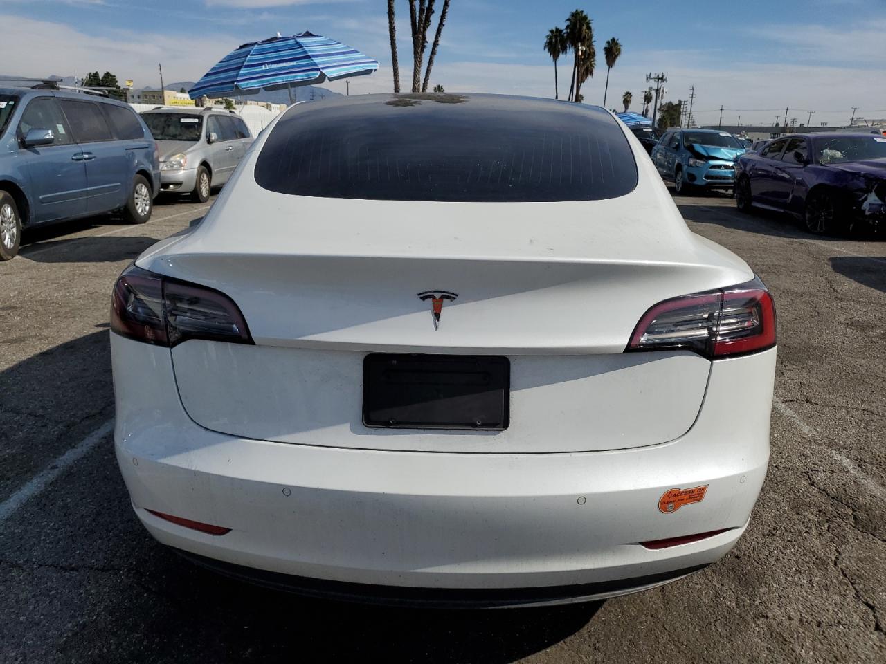 2019 Tesla Model 3 VIN: 5YJ3E1EA7KF504040 Lot: 91466315