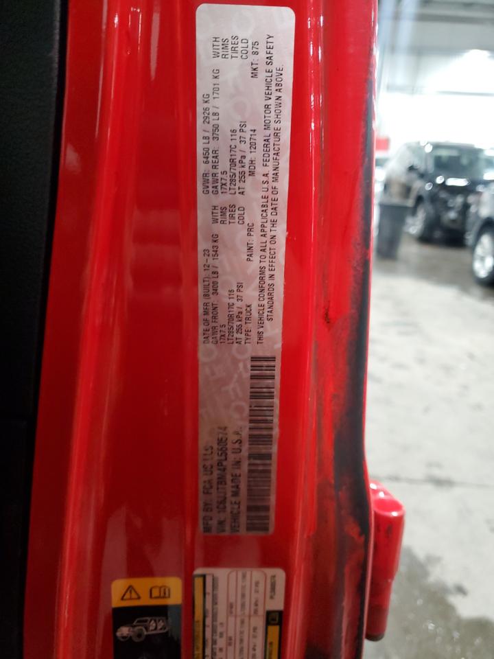 2023 Jeep Gladiator Rubicon VIN: 1C6JJTBM4PL560574 Lot: 90661675