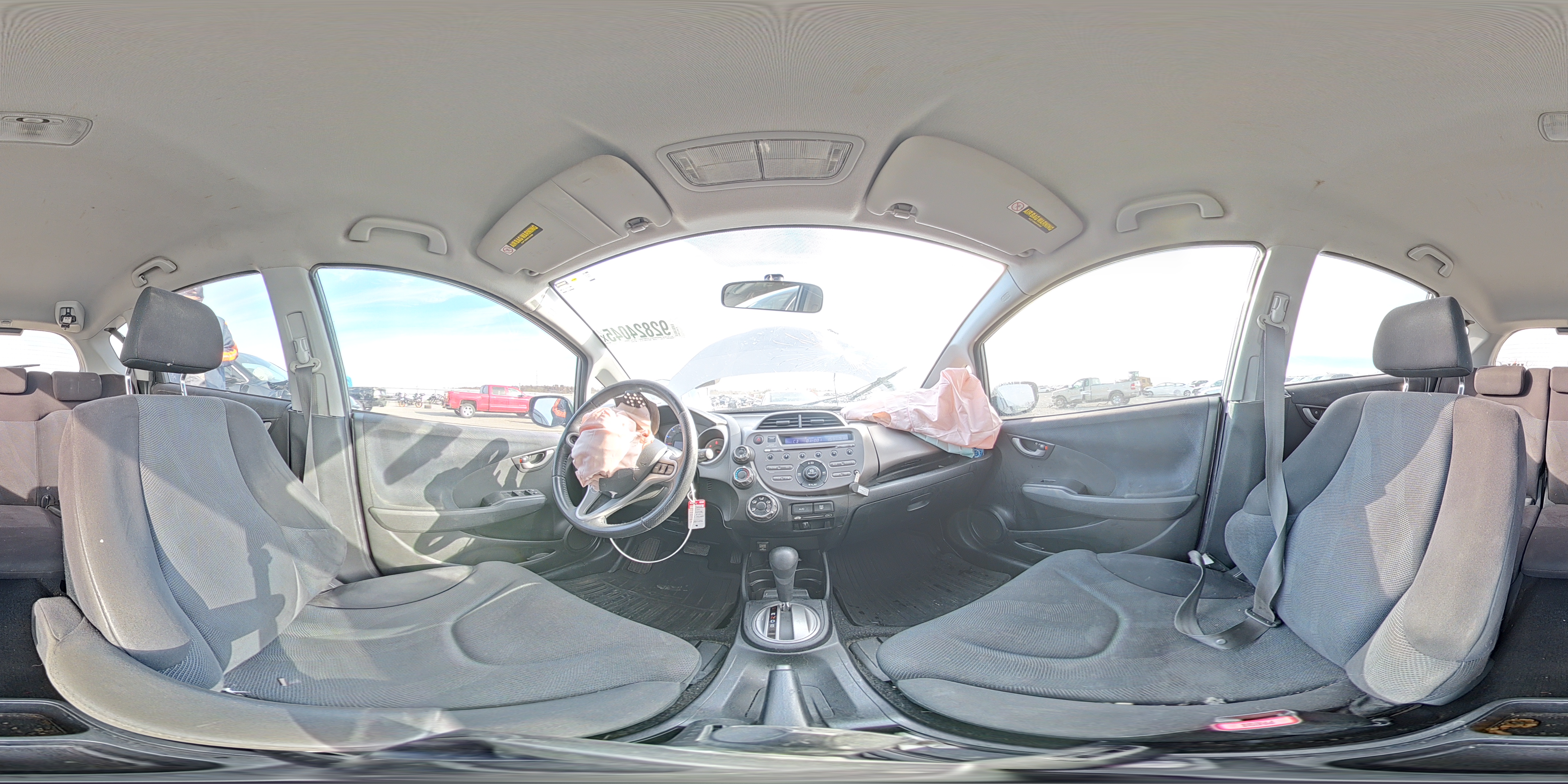 2010 Honda Fit Sport VIN: JHMGE8H48AS001021 Lot: 92824045