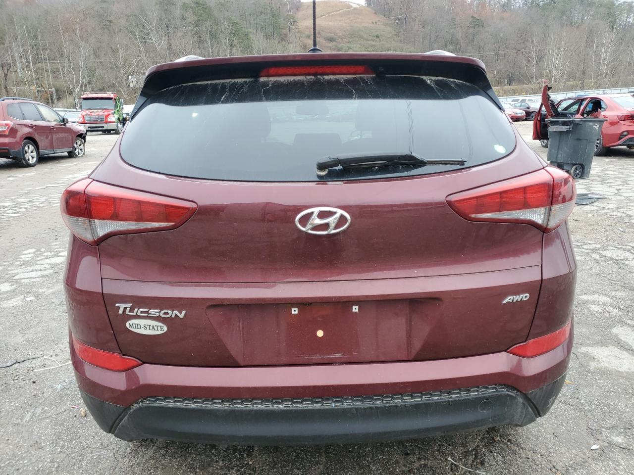 2017 Hyundai Tucson Limited VIN: KM8J3CA4XHU280931 Lot: 92629435