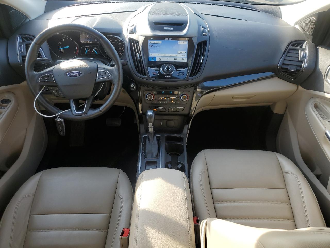 2017 Ford Escape Titanium VIN: 1FMCU0J91HUD73028 Lot: 93088785