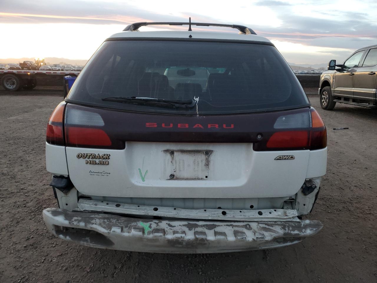 2003 Subaru Legacy Outback H6 3.0 Ll Bean VIN: 4S3BH806937612570 Lot: 92241255