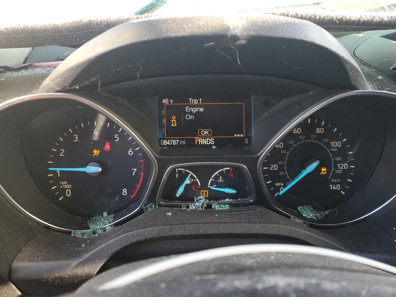 2017 Ford Escape S VIN: 1FMCU0F70HUE00811 Lot: 93107645