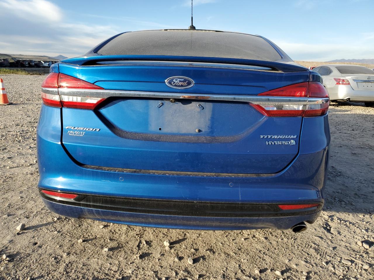 2018 Ford Fusion Titanium/Platinum Hev VIN: 3FA6P0RU8JR206038 Lot: 91239355