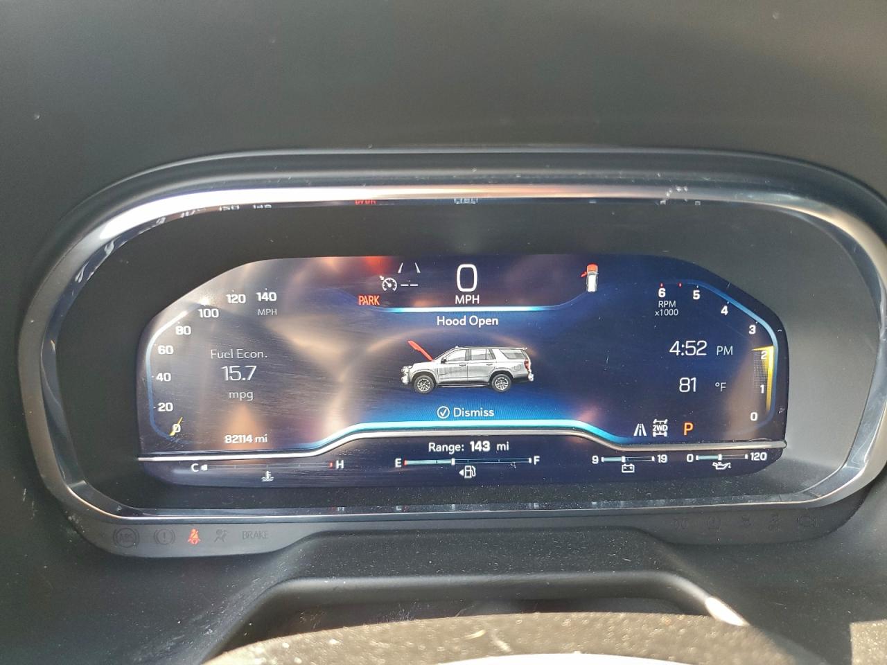 2022 Chevrolet Tahoe K1500 Z71 VIN: 1GNSKPKLXNR104640 Lot: 91308675