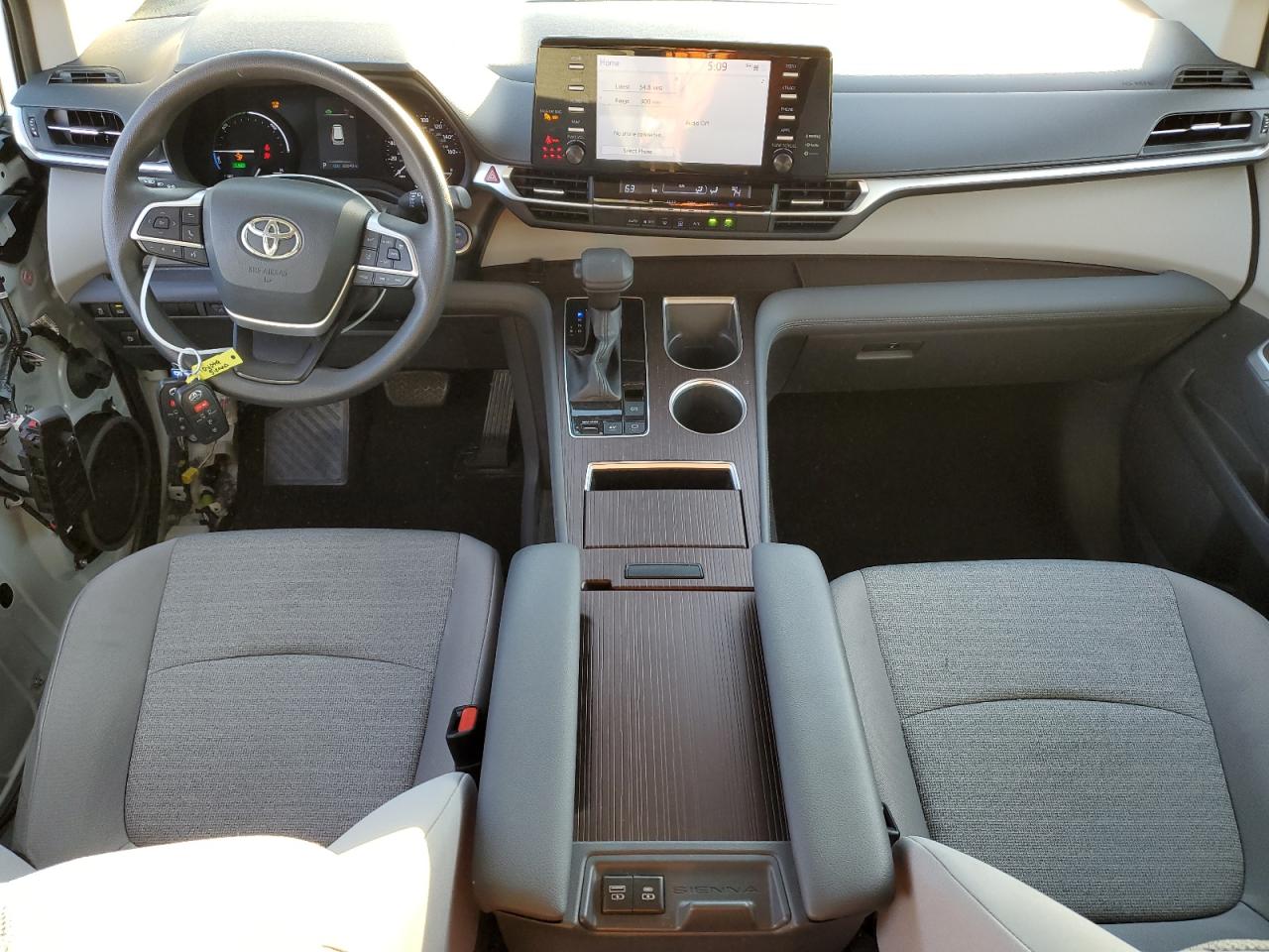 2021 Toyota Sienna Le VIN: 5TDKRKEC7MS009133 Lot: 91698885