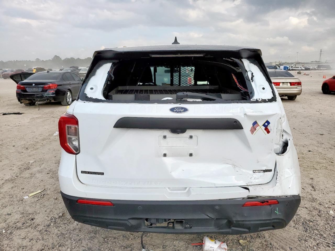 2022 Ford Explorer Police Interceptor VIN: 1FM5K8ABXNGC06936 Lot: 93673445