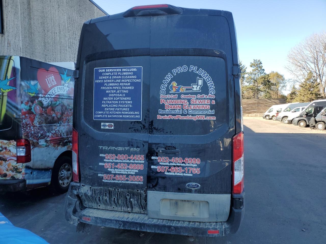 2023 Ford Transit T-250 Delivery Van VIN: 1FTBR3X82PKB42893 Lot: 91894355