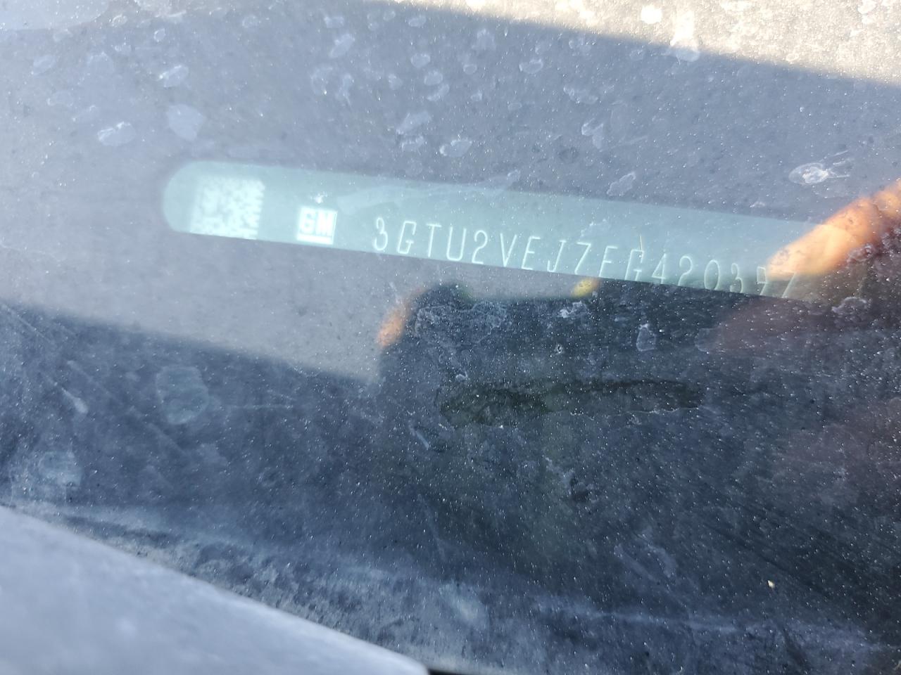 2014 GMC Sierra K1500 Slt VIN: 3GTU2VEJ7EG420397 Lot: 91654275