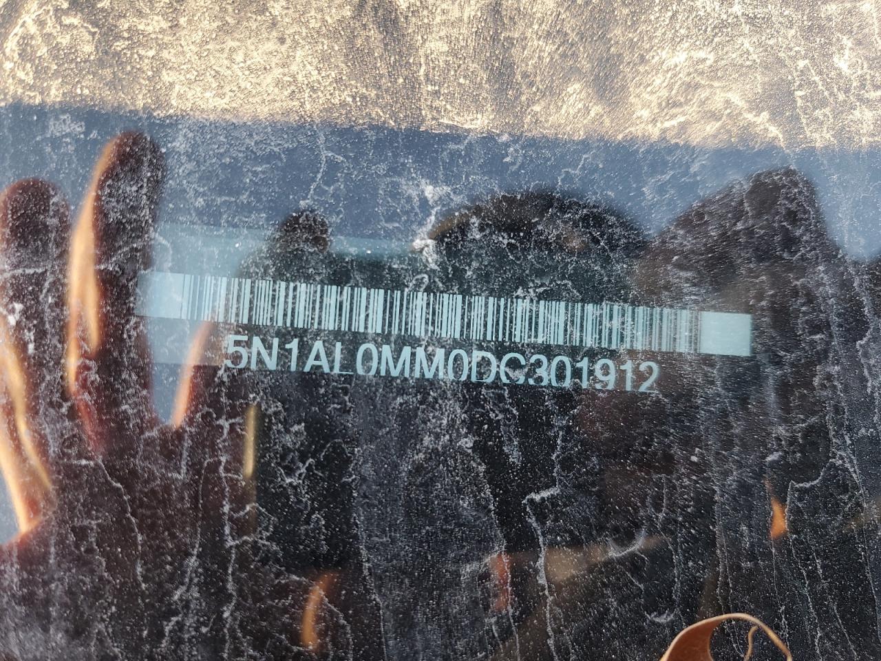 2013 Infiniti Jx35 VIN: 5N1AL0MM0DC301912 Lot: 90976405