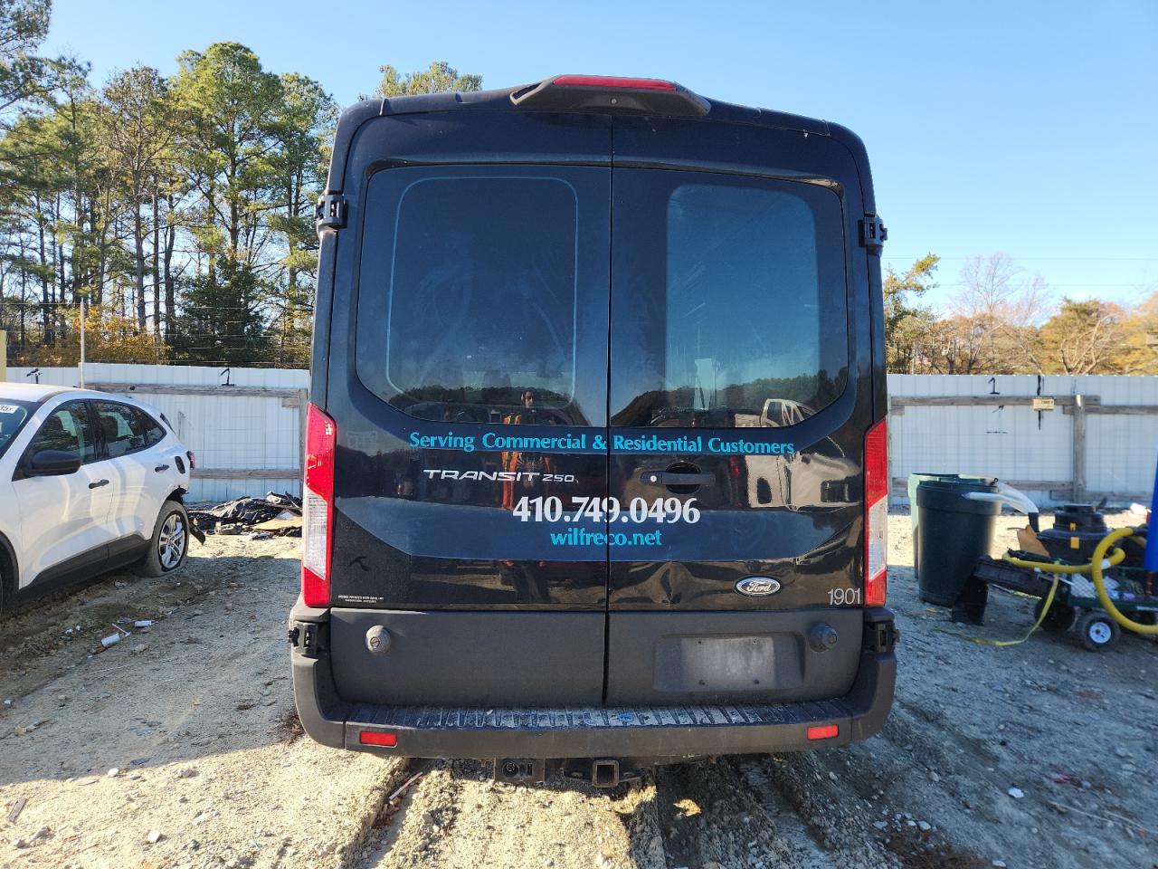 2019 Ford Transit T-250 VIN: 1FTYR2CMXKKB09916 Lot: 91803825