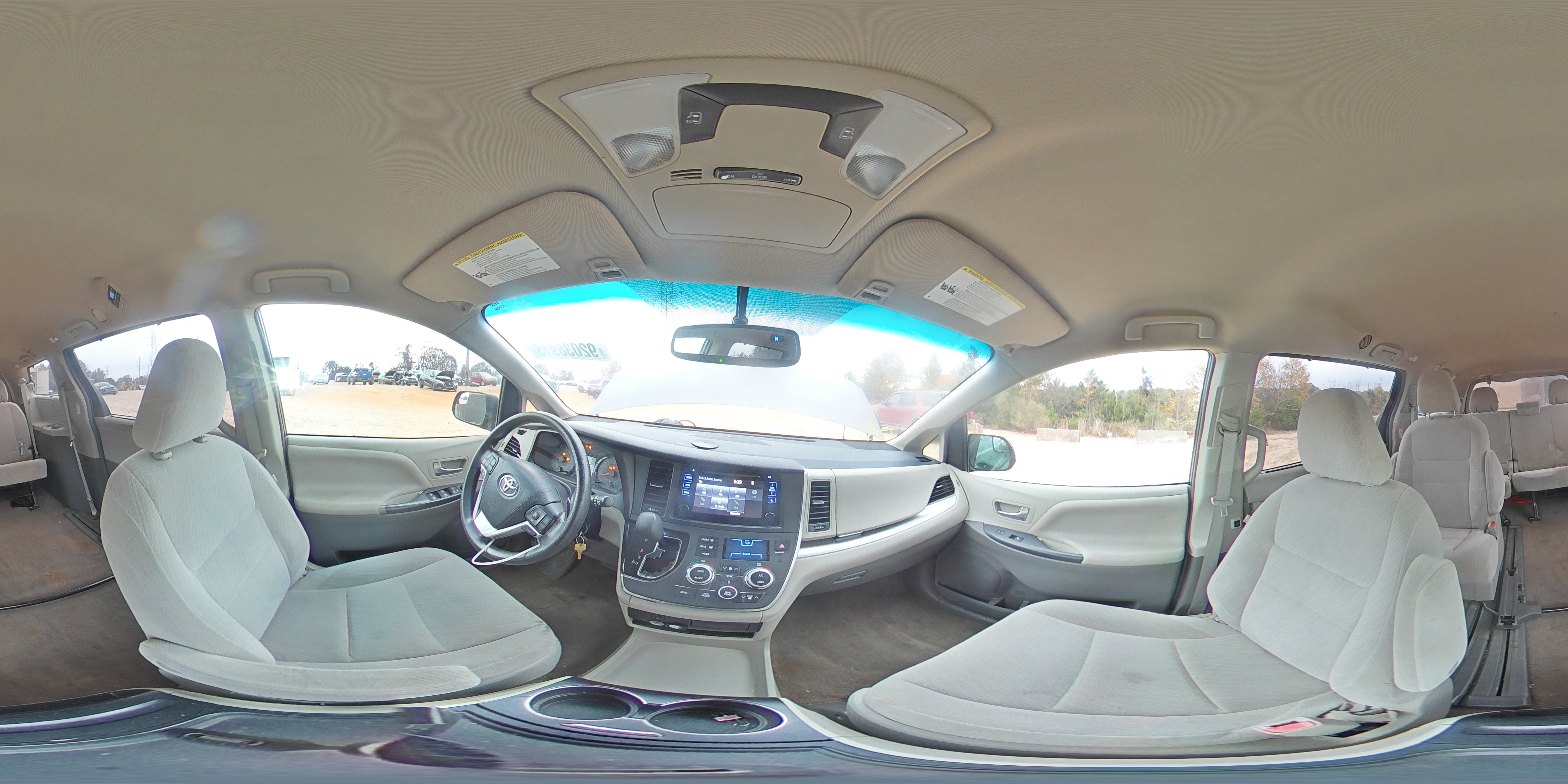 2017 Toyota Sienna Le VIN: 5TDKZ3DC8HS885254 Lot: 92038915