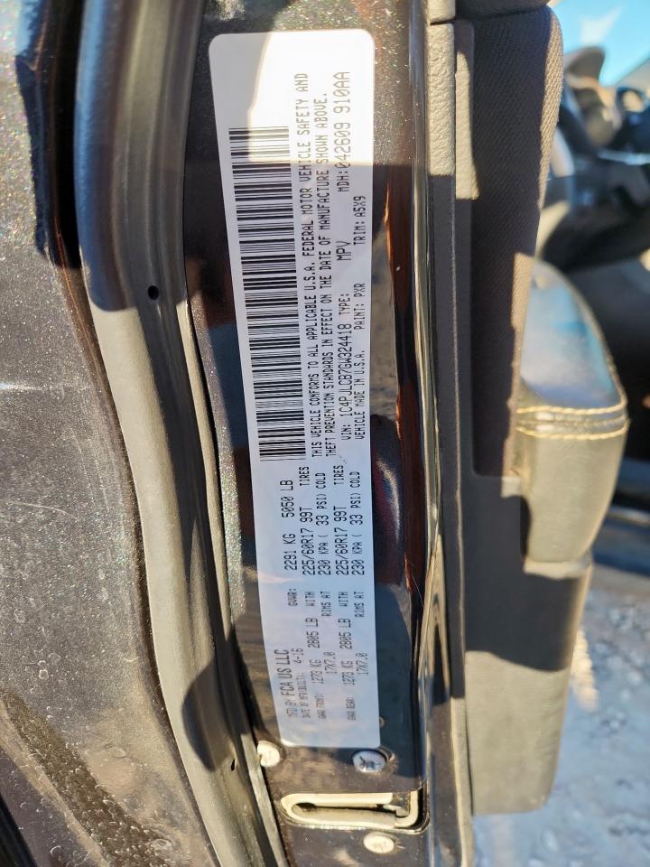 2016 Jeep Cherokee Latitude VIN: 1C4PJLCB7GW324418 Lot: 91920525