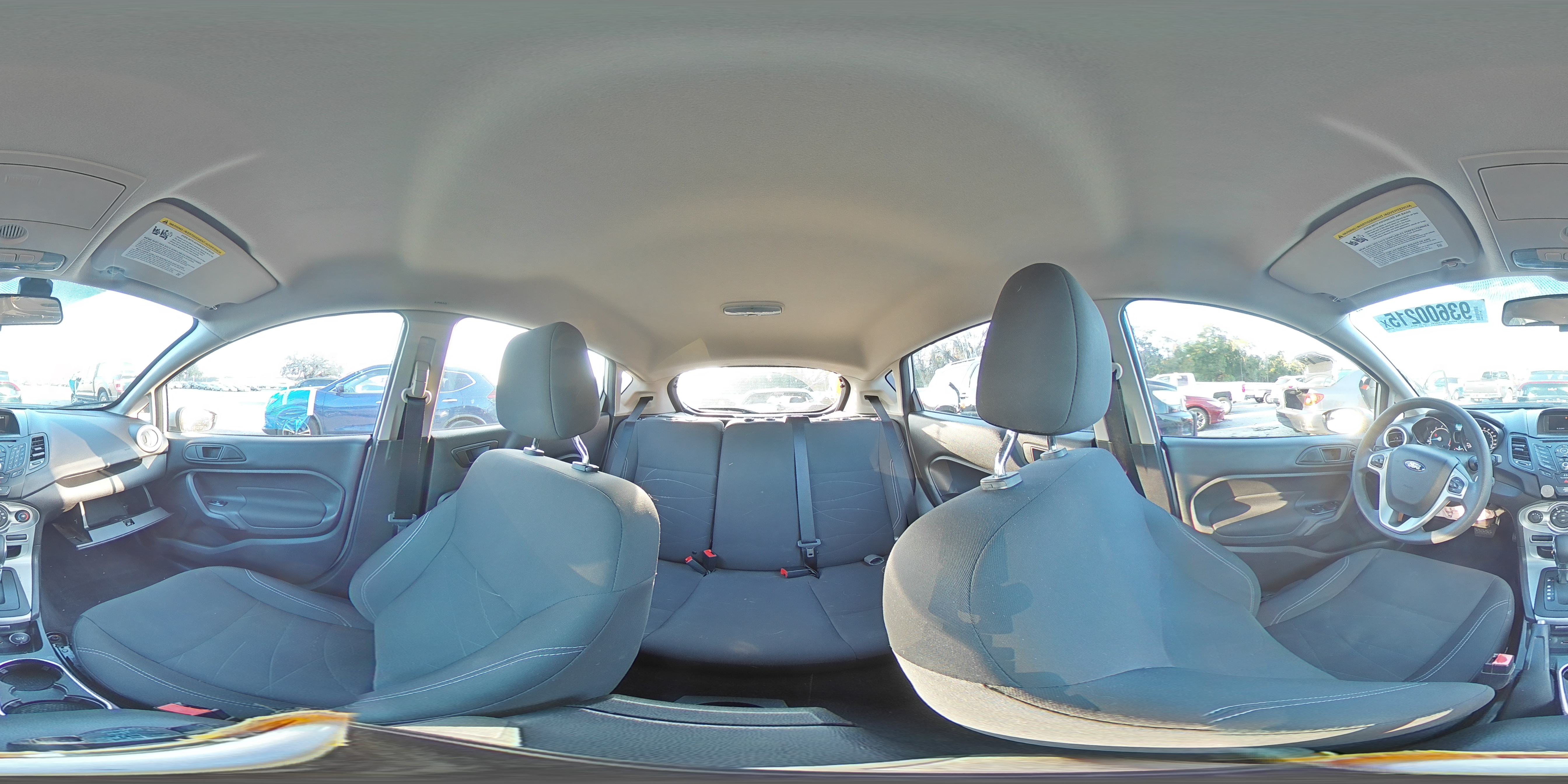 2019 Ford Fiesta Se VIN: 3FADP4EJ0KM164909 Lot: 93600215