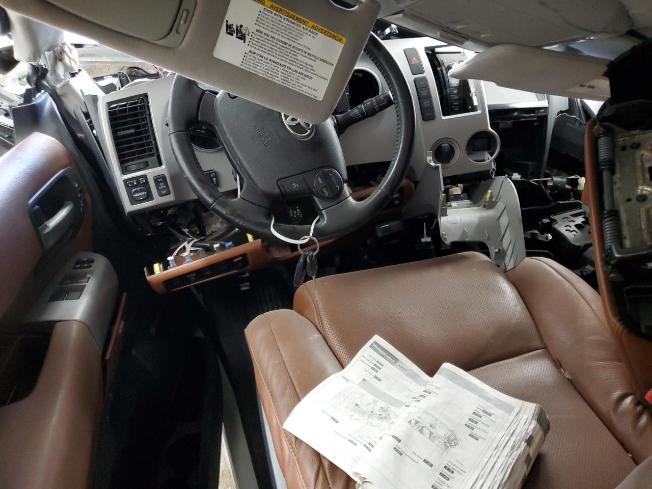 2008 Toyota Sequoia Platinum VIN: 5TDBY67A38S022554 Lot: 91612915