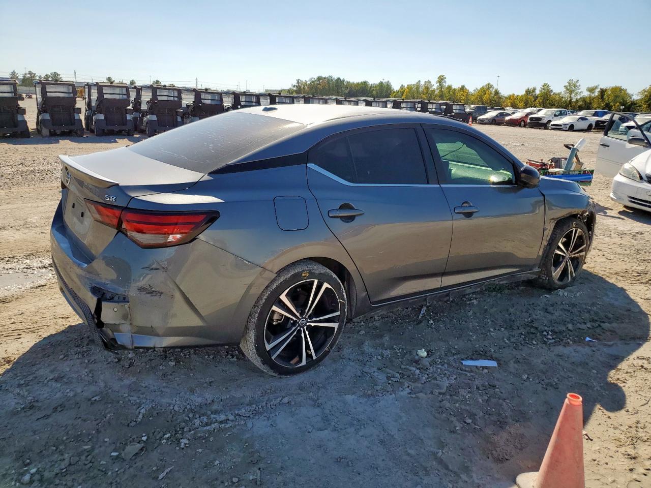2022 Nissan Sentra Sr grey null gas 3N1AB8DVXNY233614 photo #4