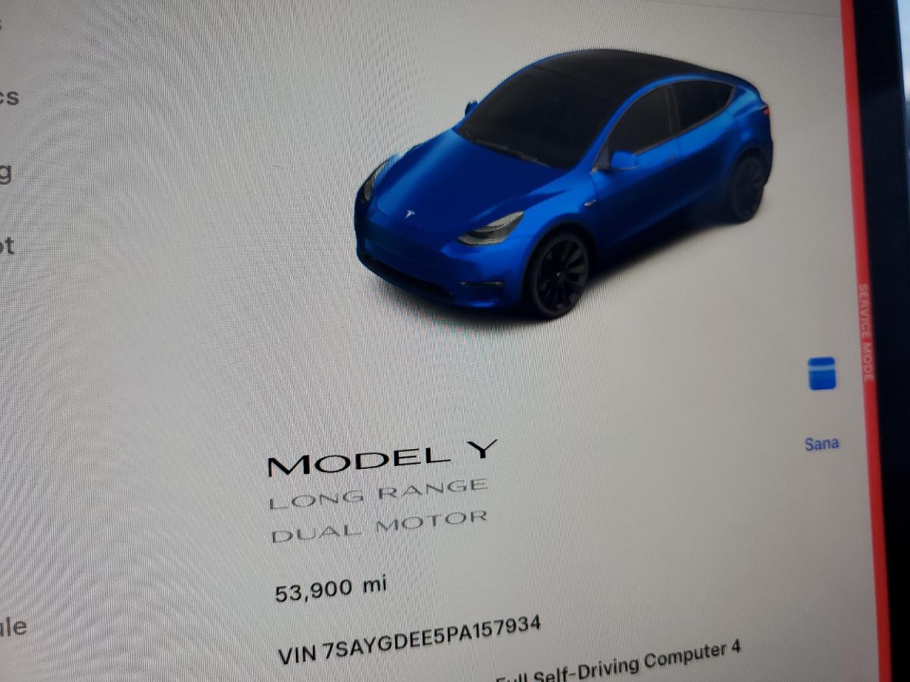 2023 Tesla Model Y VIN: 7SAYGDEE5PA157934 Lot: 91707275