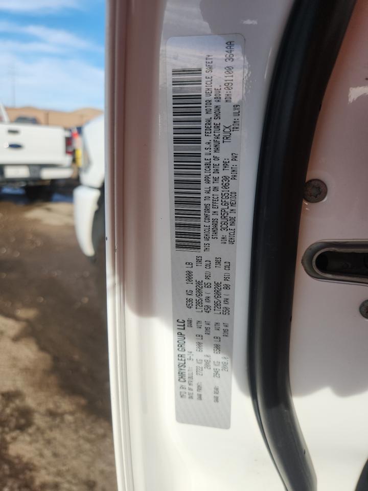 2015 Ram 2500 Longhorn VIN: 3C6UR5PL6FG510630 Lot: 90525755