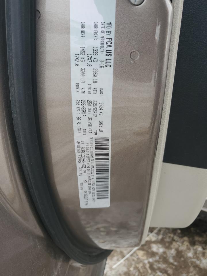 2017 Chrysler Pacifica Touring VIN: 2C4RC1DG2HR544285 Lot: 92135735