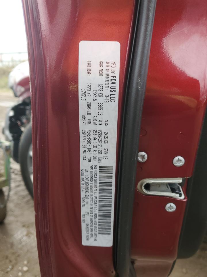 2019 Jeep Cherokee Trailhawk VIN: 1C4PJMBX0KD431818 Lot: 92196505