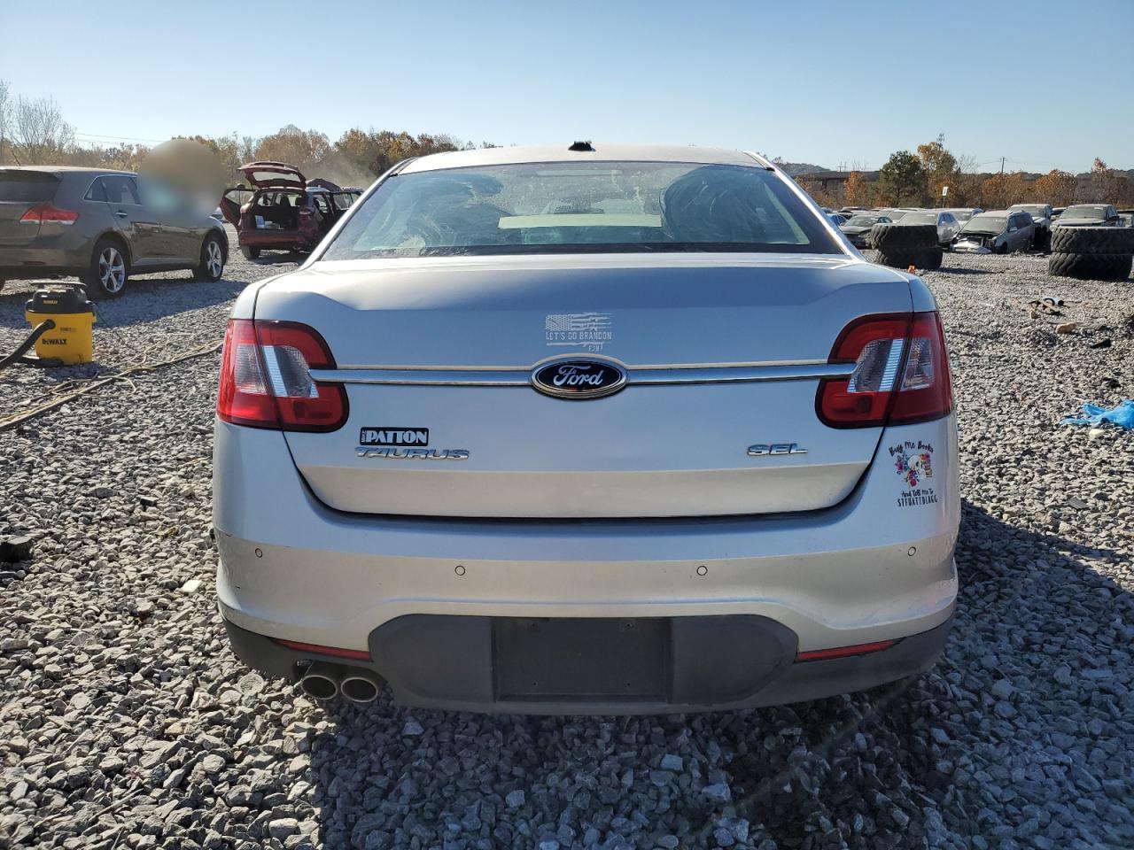 2012 Ford Taurus Sel VIN: 1FAHP2EW7CG126364 Lot: 92661125
