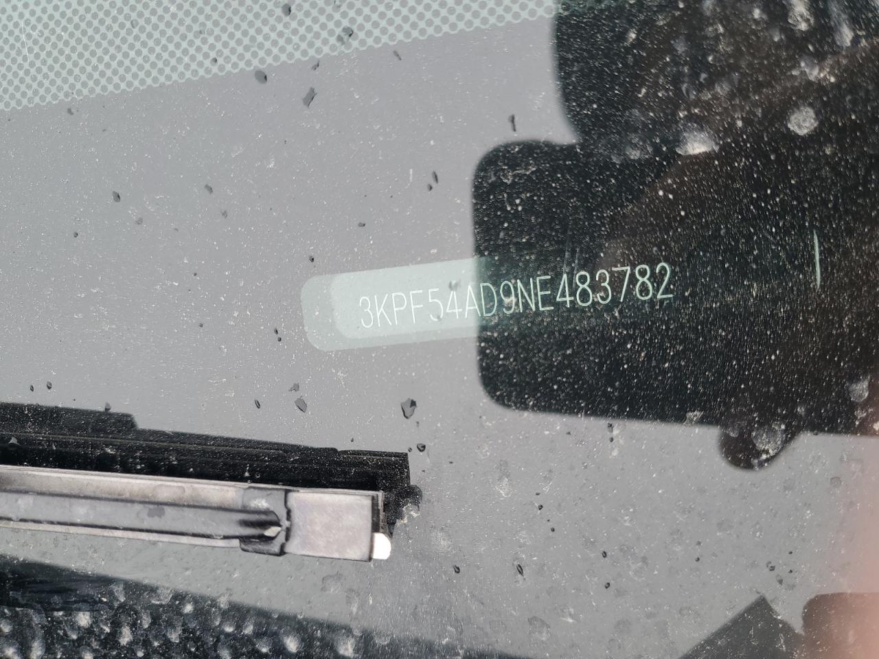 2022 Kia Forte Gt Line VIN: 3KPF54AD9NE483782 Lot: 92426295